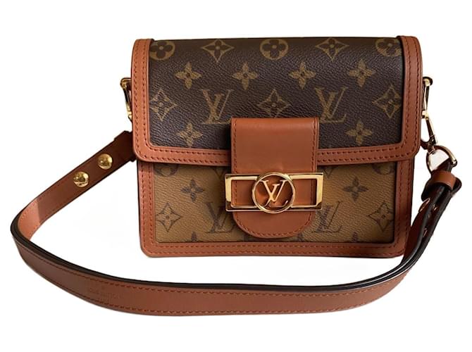 Louis Vuitton Dauphine Brown Cloth  ref.873499