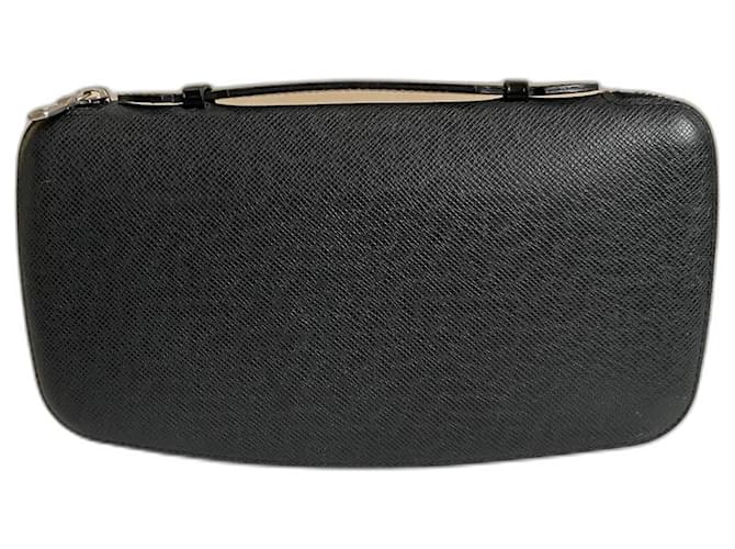 Louis Vuitton Zippy XL Black Leather  ref.873518