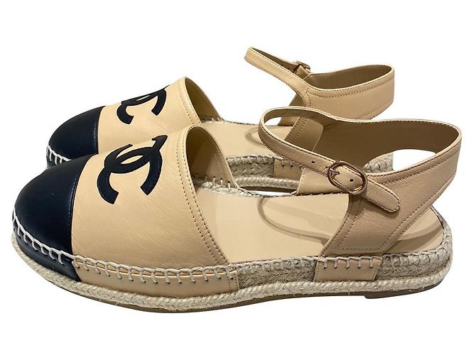 Chanel Sandals Beige