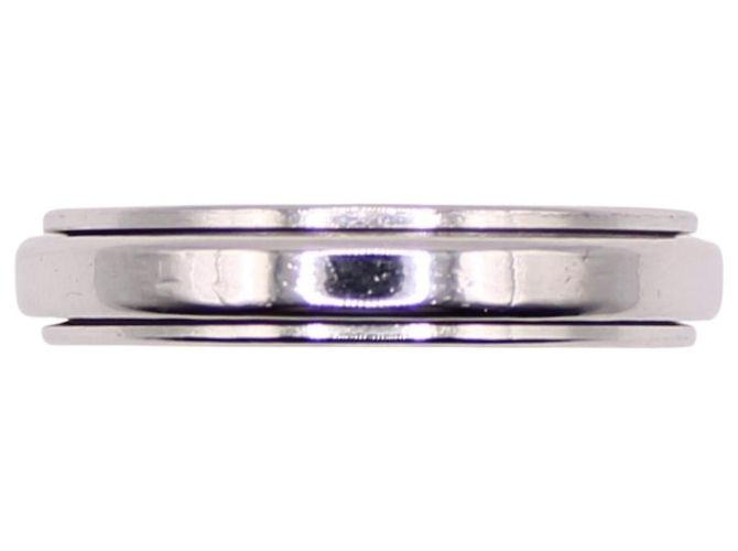 aliança de casamento PIAGET, Modelo de posse, OURO BRANCO 750%O Hardware prateado