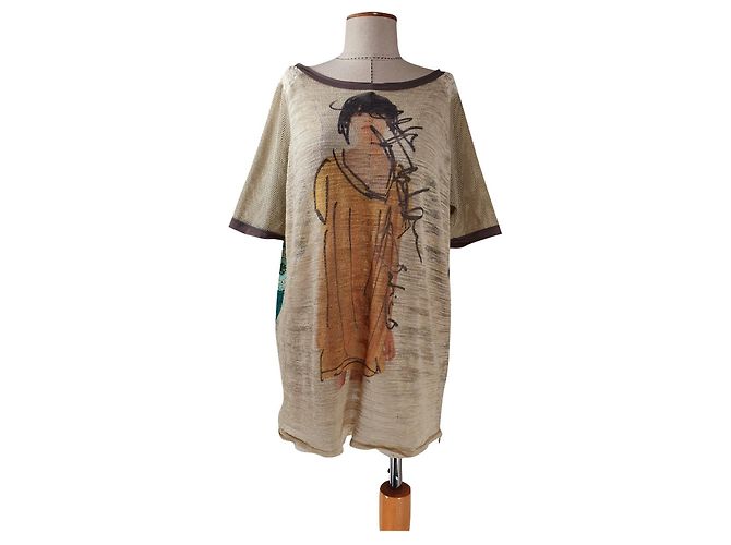 Autre Marque Top de algodón Beatrice .b XL Multicolor