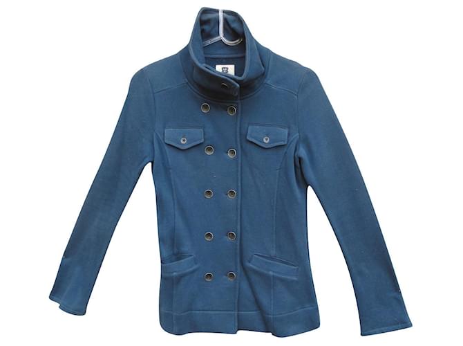 Levi's jacket size S Blue Cotton Polyester  ref.873685