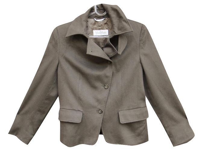 Max Mara jacket in camel wool t 38 Brown