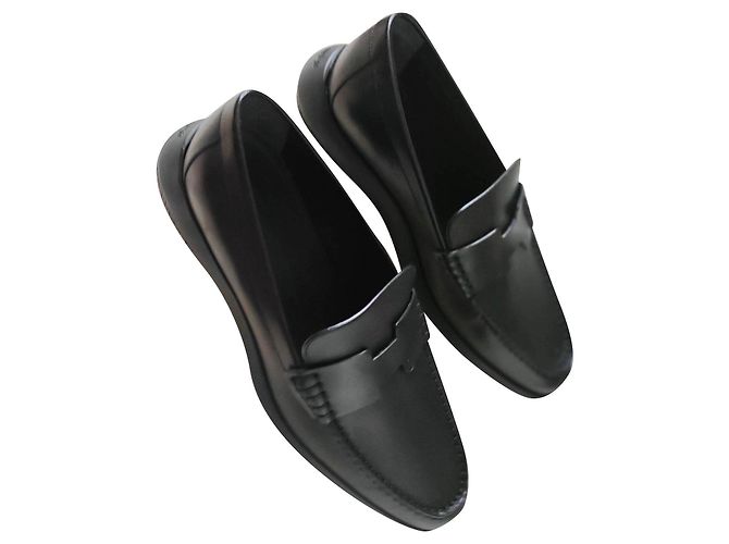 Hermès Slipper Don Hermes Schwarz