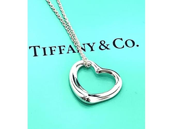 Tiffany & Co ELSA PERETTI Silvery Silver  ref.873804