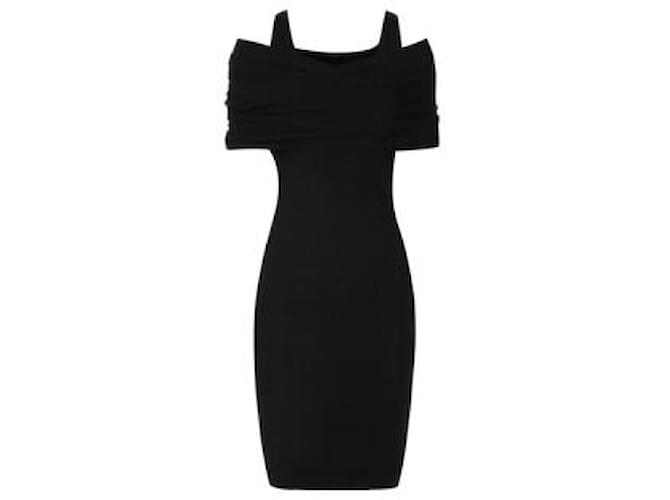 Donna Karan Transferable Dress Black Cashmere  ref.873873