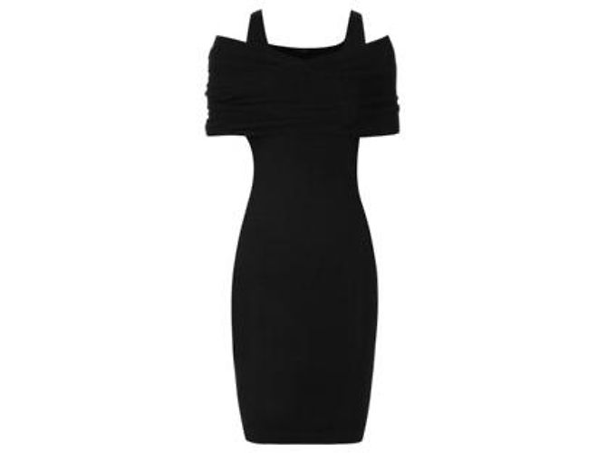 Donna Karan Übertragbares Kleid Schwarz