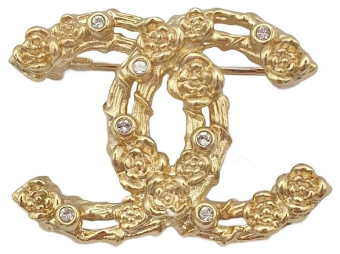 Cambon Chanel b22 C Dourado Metal  ref.873967