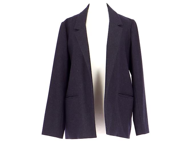 Apc Chaqueta / chaqueta de sport Azul marino Lana  ref.873991
