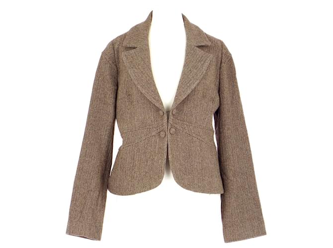 Ba&Sh Jacket / Blazer Brown Wool  ref.874014