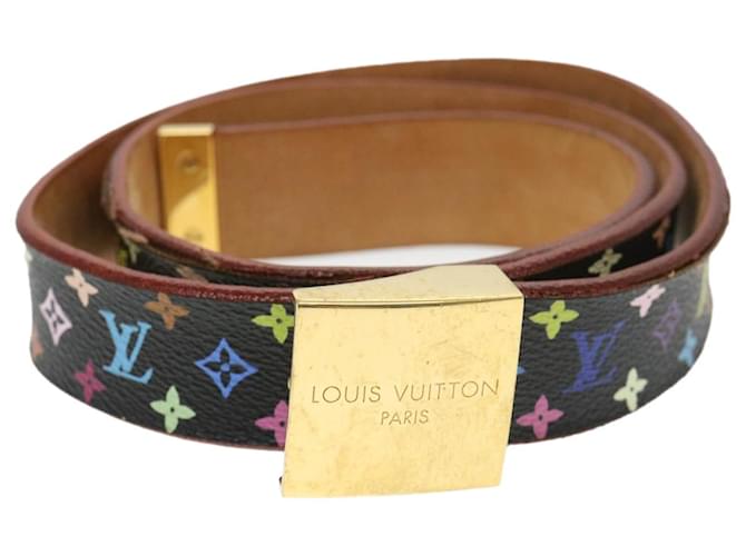 Louis Vuitton DAMIER Lv Initiales Damier Stripes 40Mm Reversible Belt  (M0520S)