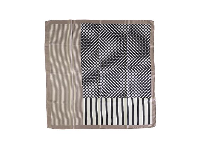 Écharpe en soie à motifs multiples Max Mara Multicolore
