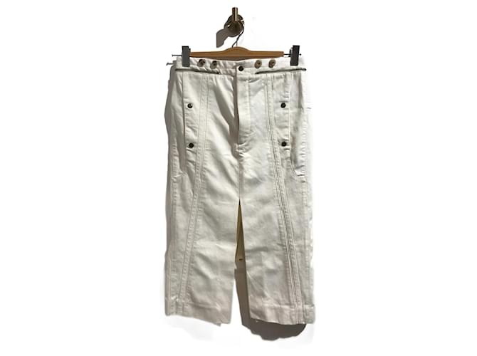 Chloé CHLOE  Skirts T.International XS Cotton White  ref.874395