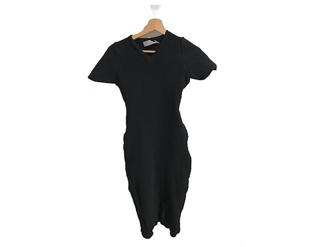 VICTORIA BECKHAM  Dresses T.International S Wool Black  ref.874407