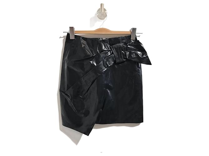 ISABEL MARANT  Skirts T.International XS Cotton Black  ref.874432