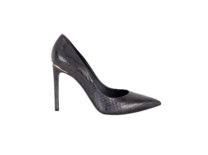 Louis Vuitton Eyeline-Pumps aus Schlangenleder Lila