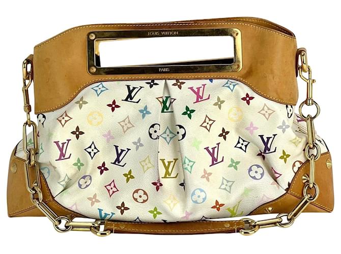Louis Vuitton judy mm satchel shoulder bag Multiple colors Cloth  ref.874570