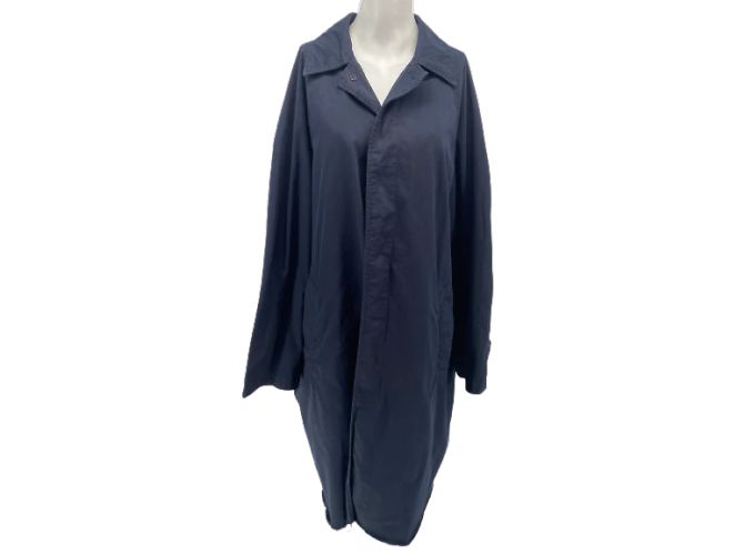 Balenciaga coats T.FR 46 Polyester Navy blue