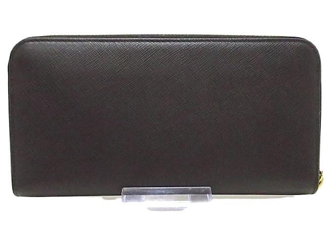 Prada Saffiano Black Leather  ref.874657