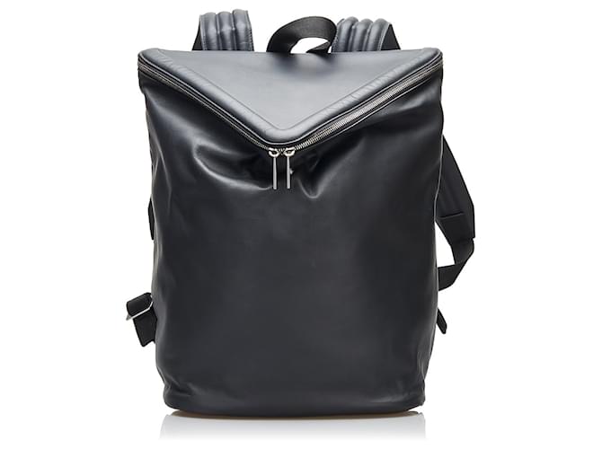 Bottega Veneta Black Beak Backpack Leather Pony-style calfskin  ref.875017