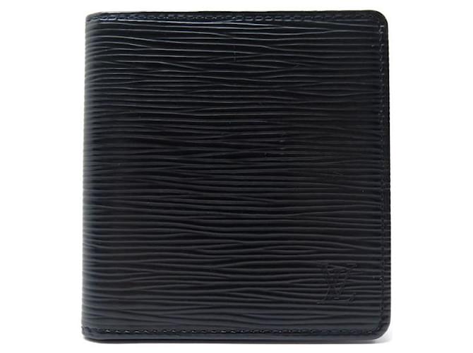 Louis Vuitton Slender - Lv Epi Leather Wallet Black