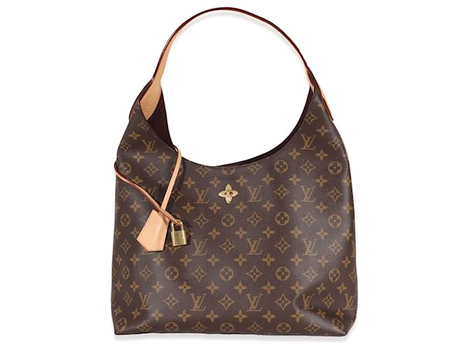 Authentic Louis Vuitton Flower Hobo Bag
