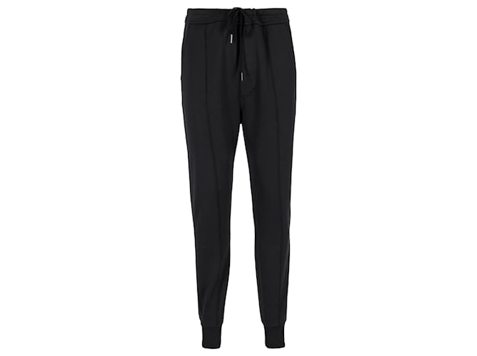 Pantalones de chándal Tom Ford de poliamida de algodón negro  ref.876537