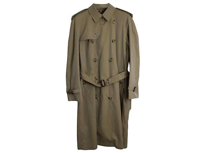 Burberry The Westminster Heritage Trench Coat in Beige Cotton  ref.876549