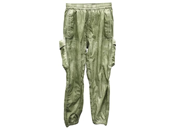 Stone Island Membrana 3L Pants in Green Polyamide Nylon  ref.876575