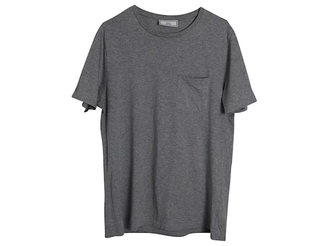 Autre Marque Camiseta básica Ami Paris em algodão cinza  ref.876585
