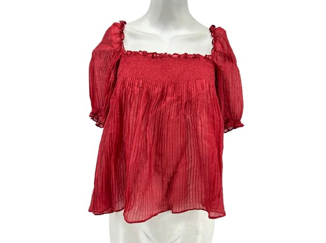 Autre Marque IDANO  Tops T.0-5 2 Polyester Red  ref.876798