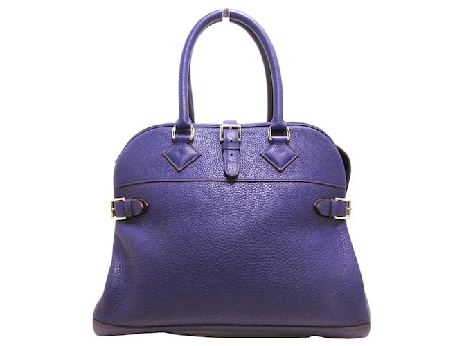 Hermès Atlas Purple Leather ref.876847 - Joli Closet