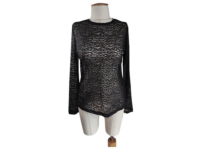 Samsoe & Samsoe Tracy Top Lace Black