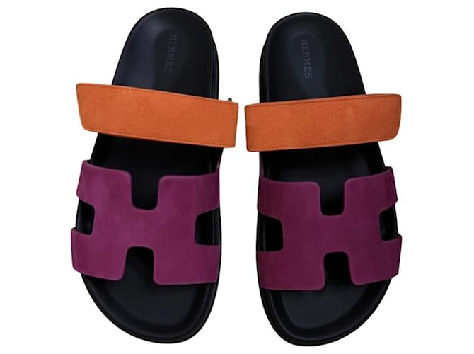 Hermès Sandals Multiple colors Leather  ref.877059