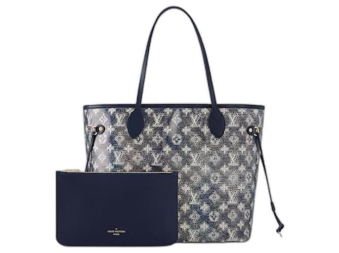 Louis Vuitton LV Neverfull Monoglam Blau ref.877071 Joli Closet