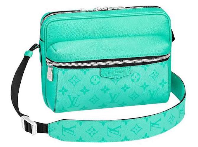 Handbags Louis Vuitton LV Outdoor Messenger Green Miami