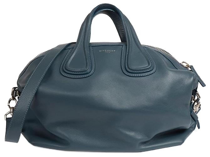 GIVENCHY  Handbags   Leather Blue  ref.877305