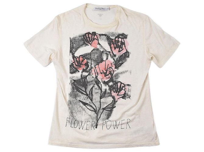 DIOR Tops Internacional M Algodón Beige