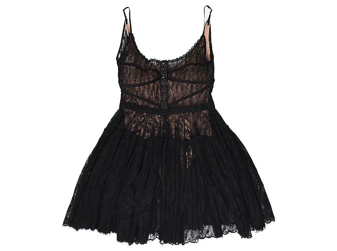 ALEXANDER WANG Vestidos FR 40 Seda Preto