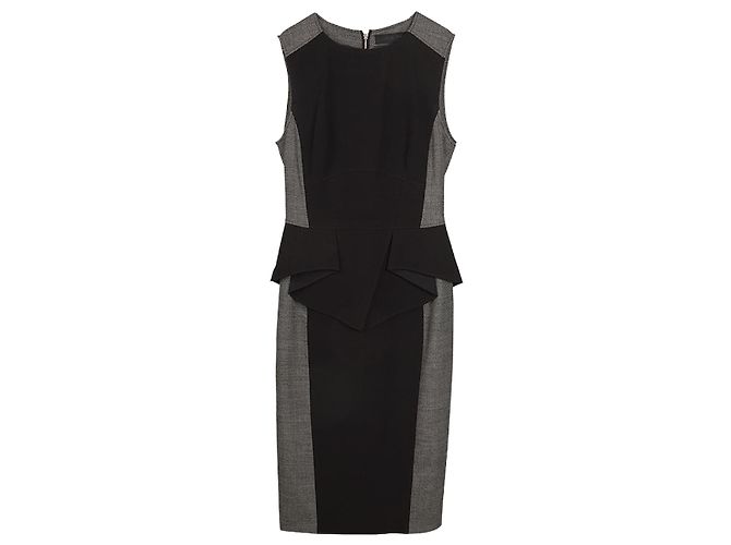 ELIE SAAB Kleider FR 36 Wolle Grau