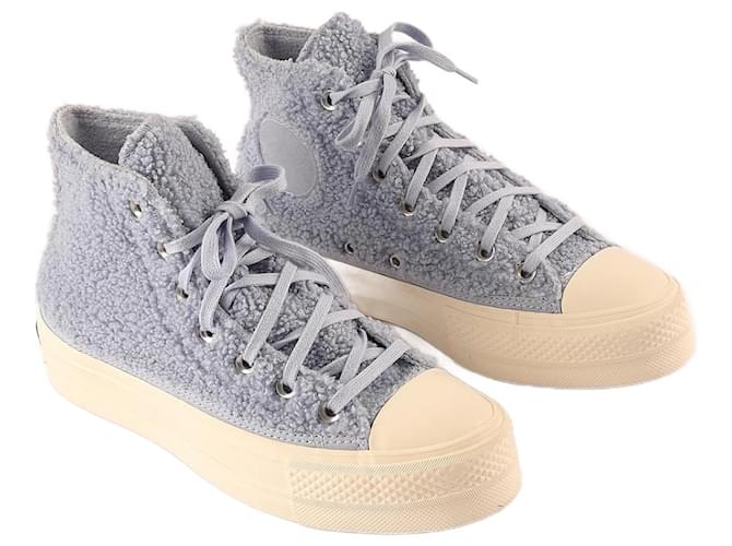 Converse CHAT UNS Trainer 37.5 Shearling Blau  ref.877381