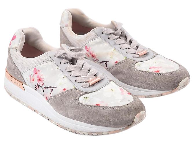 Baskets TED BAKER EU 39 Cuir Gris