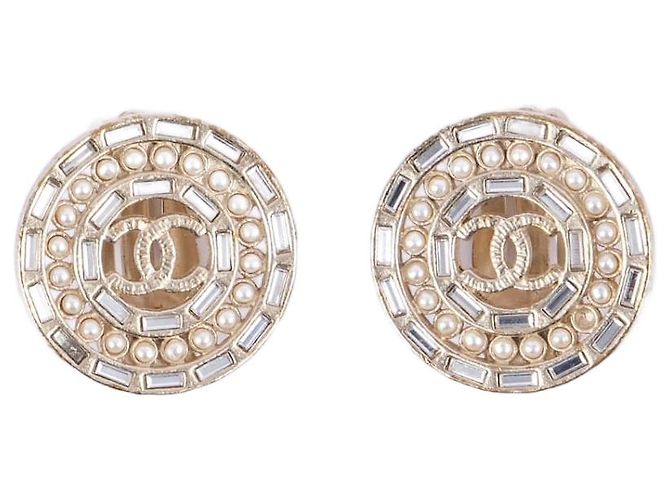 Orecchini CHANEL Metallo D'oro 