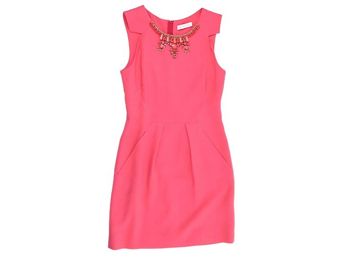MATTHEW WILLIAMSON Kleider UK 10 Synthetisch Pink