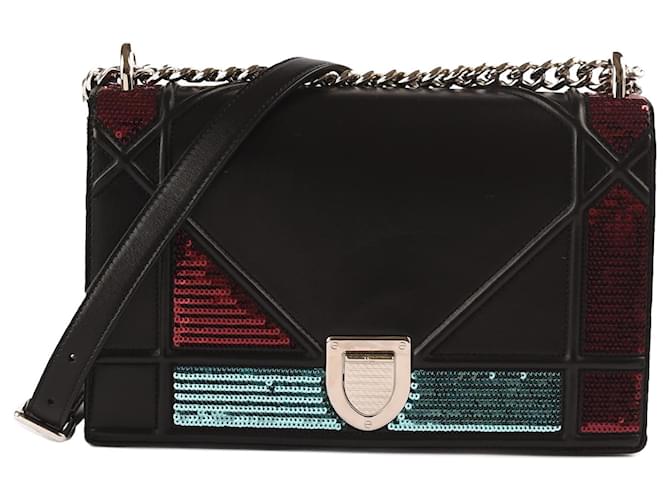 Diorama DIOR  Handbags   Leather Black  ref.877521