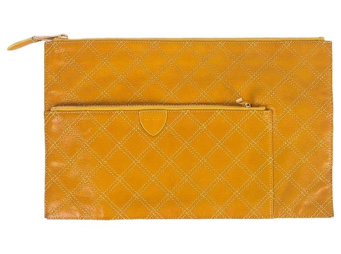 MARC JACOBS  Clutch bags T.  Leather Yellow  ref.877628