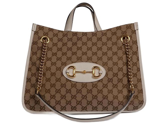 Borse GUCCI Tessuto Beige