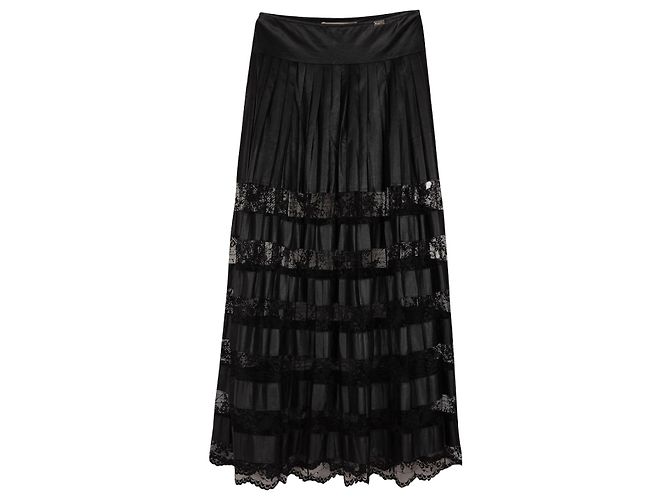 Babylone BABYLON  Skirts T.fr 38 Leather Black