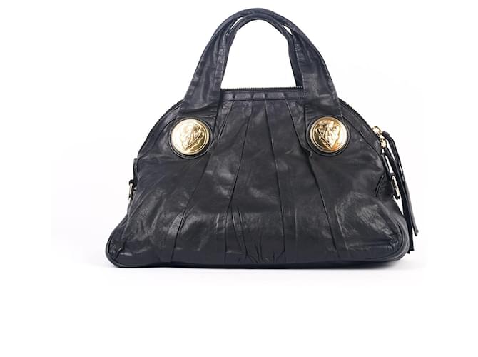 Autre Marque NON SIGNE / UNSIGNED  Handbags   Leather Black  ref.877692