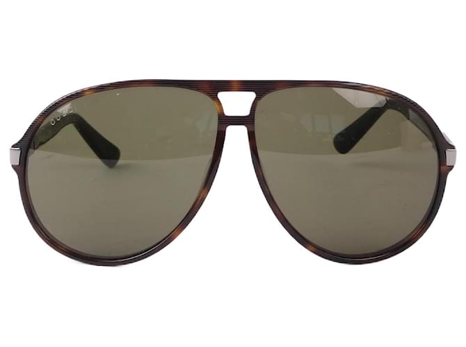 GUCCI  Sunglasses T.  metal Brown  ref.877728
